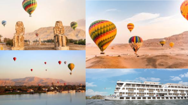 Hot Air Balloon Ride Trip in Luxor Egypt